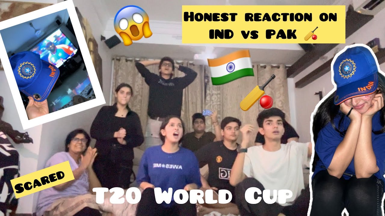 Actual reaction on IND vs PAK match 🏏🥳😭❤️🥹🇮🇳 || Daily Vlog-63 || Deshna Dugad