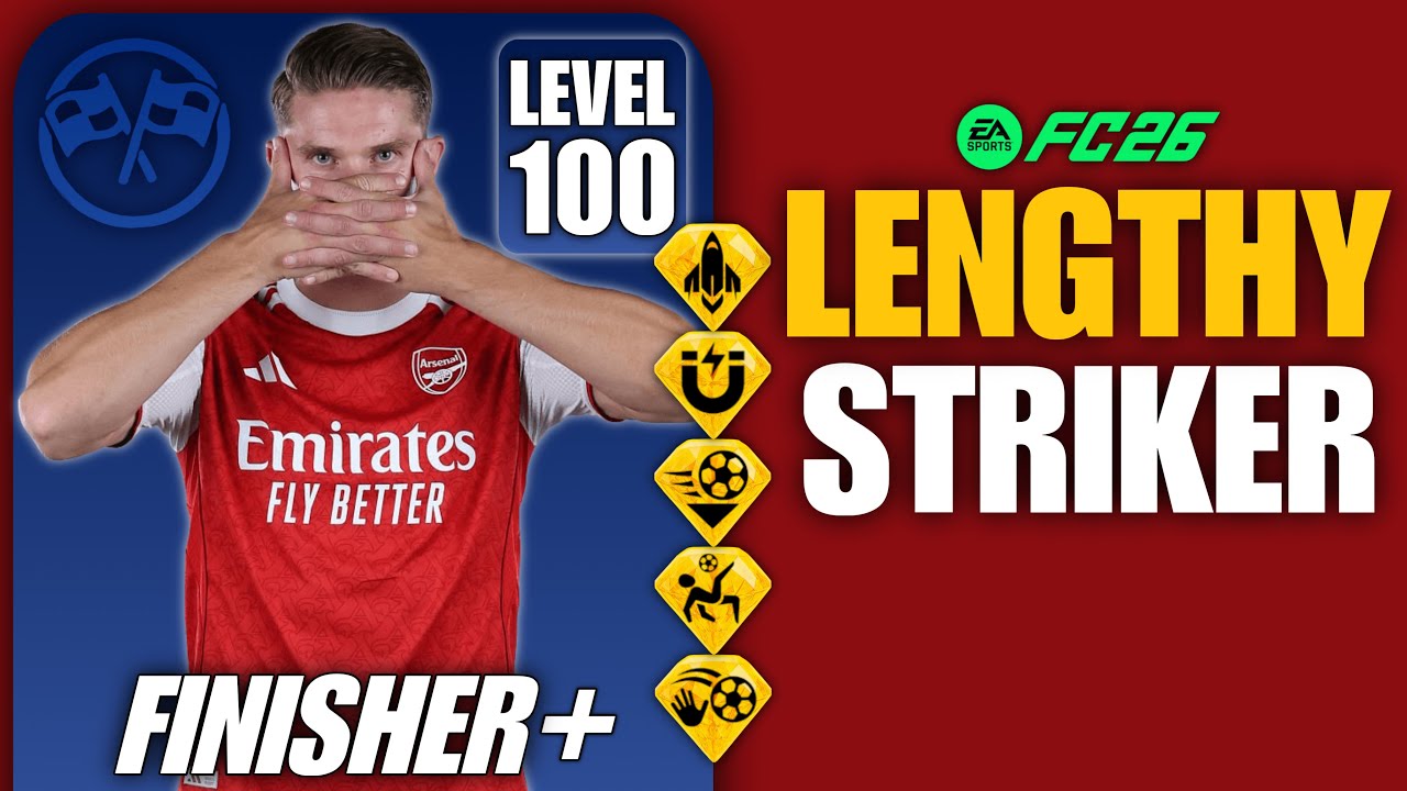 The BEST LENGTHY STRIKER Build in FC 26 Clubs!