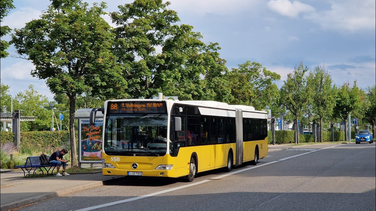 Bus Stuttgart | Mitfahrt in der kompl. 86 von Stuttgart, Vahingen Bhf. bis Leinfelden Bhf im O530G