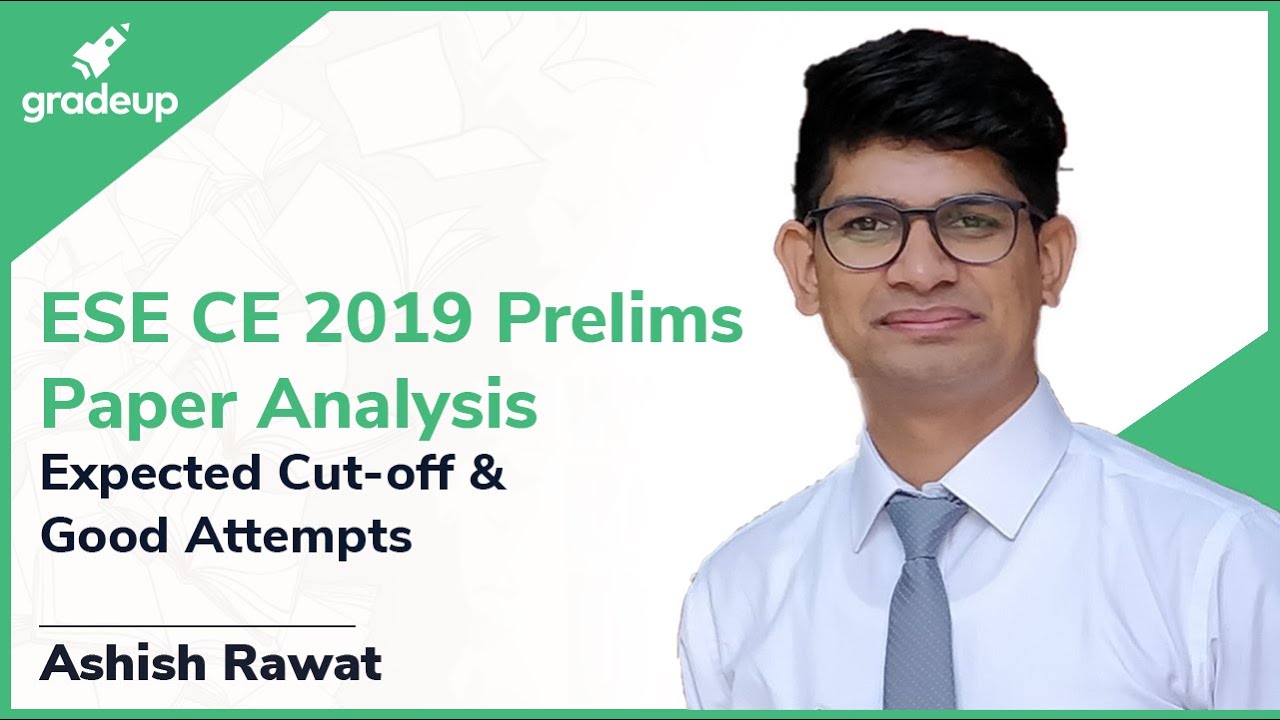 ESE/IES 2019 Civil Prelims Analysis