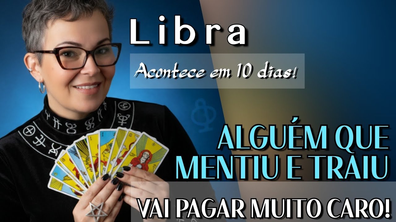 ♎️LIBRA || ALGUÉM QUE MENTIU E TRAIU, PAGA CARO PELO QUE FEZ! #outubro #libra #signos 