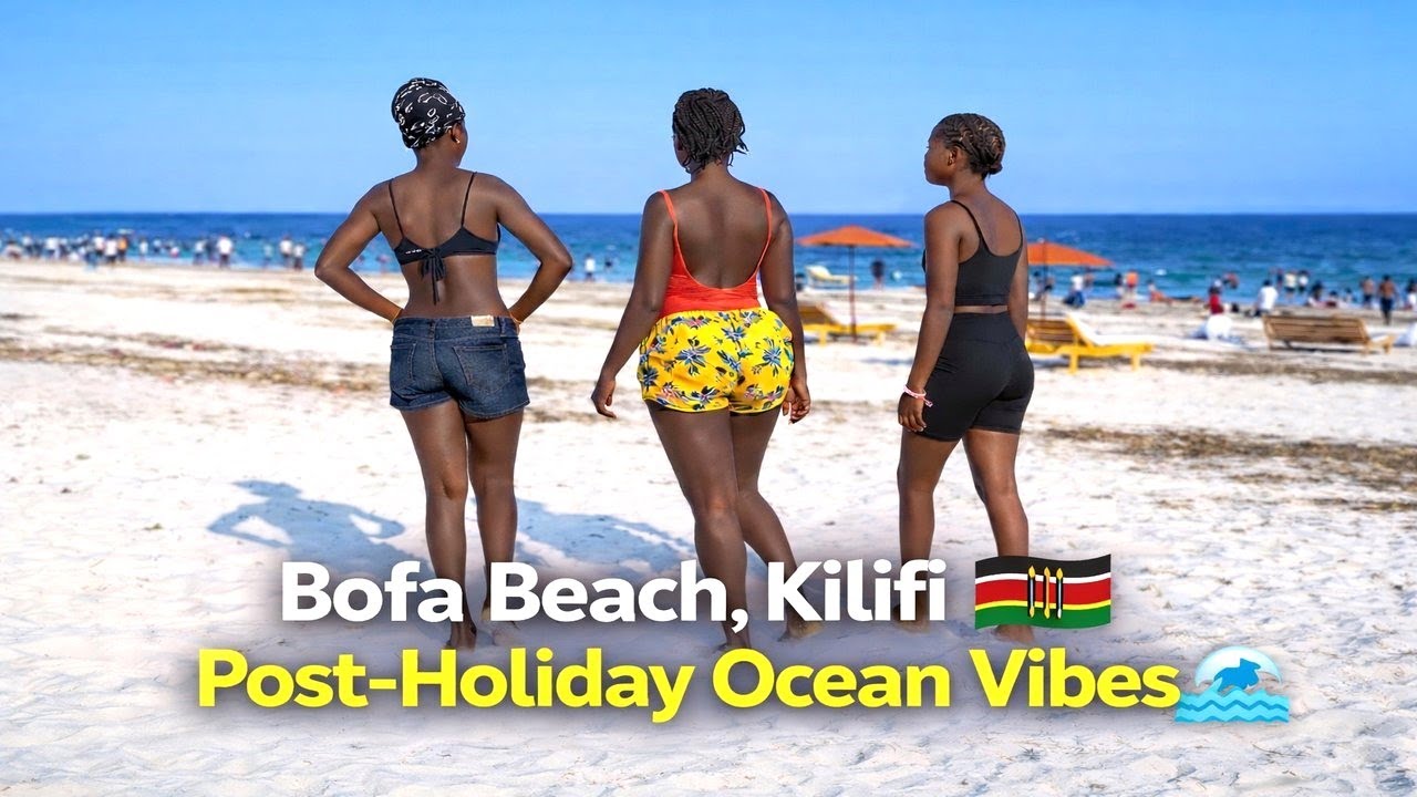 Bofa Beach, Kilifi 🇰🇪 | Post-Holidays Ocean Vibes 🌊