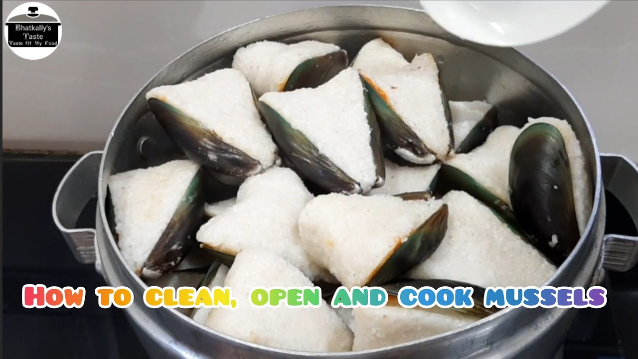 Shinawnya navari | Mussels recipe | How to clean, open and cook mussels | Bhatkaly's taste  