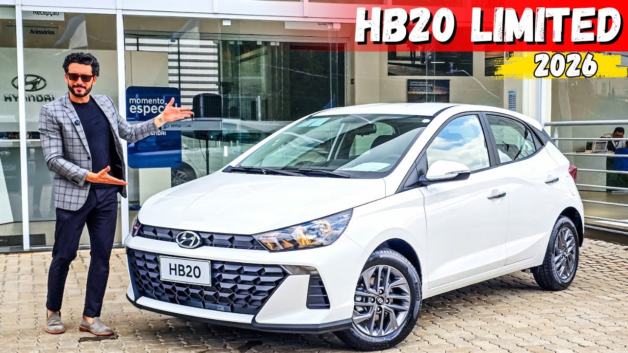 HB20 2026 COM MOTOR ASPIRADO E CÂMBIO MANUAL