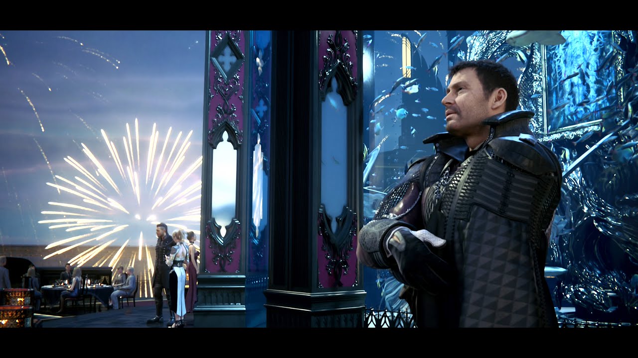 Final Fantasy XV: Kingsglaive ► 8K Improved Graphics ► Somnus Scene