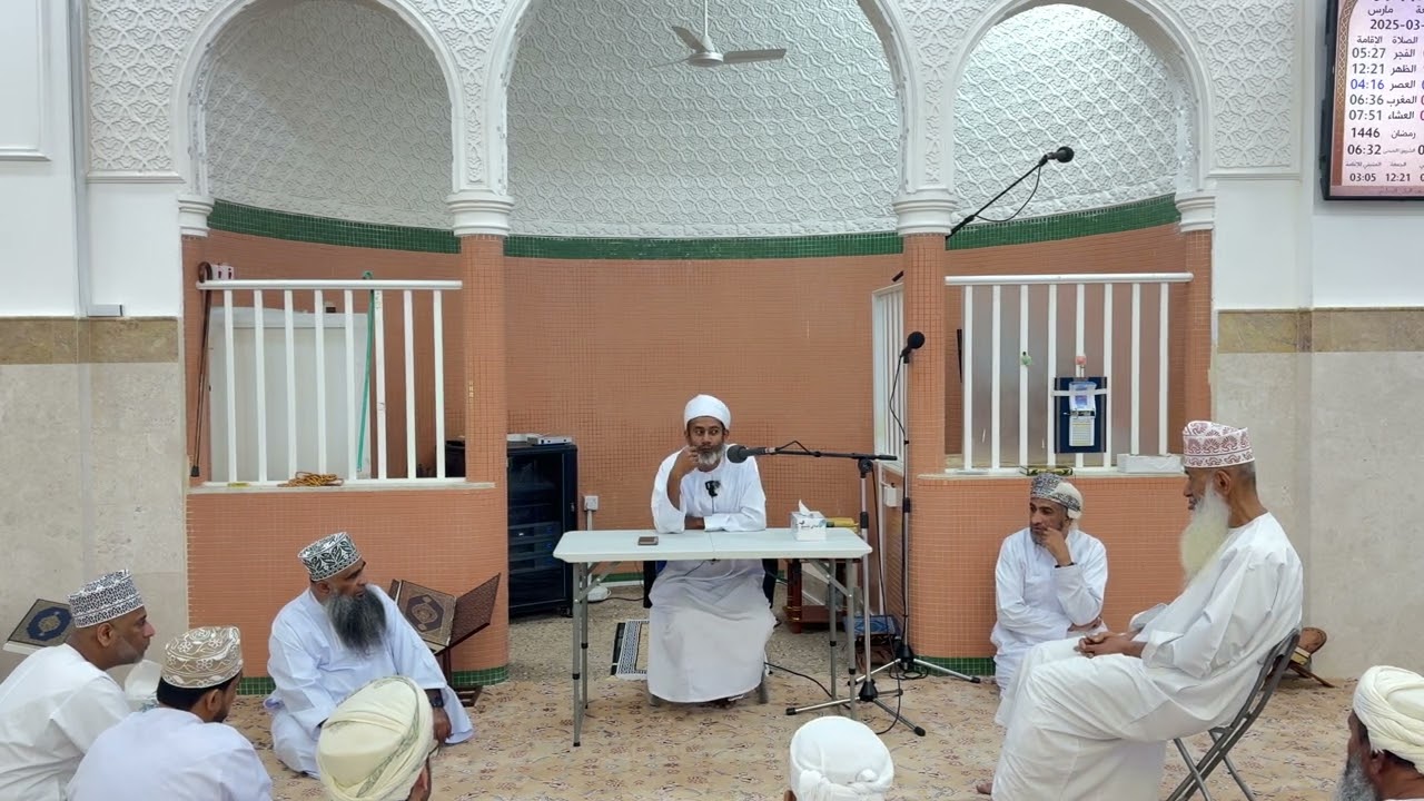 محاضرة للدكتور / عبدالله العنبوري بعنون 