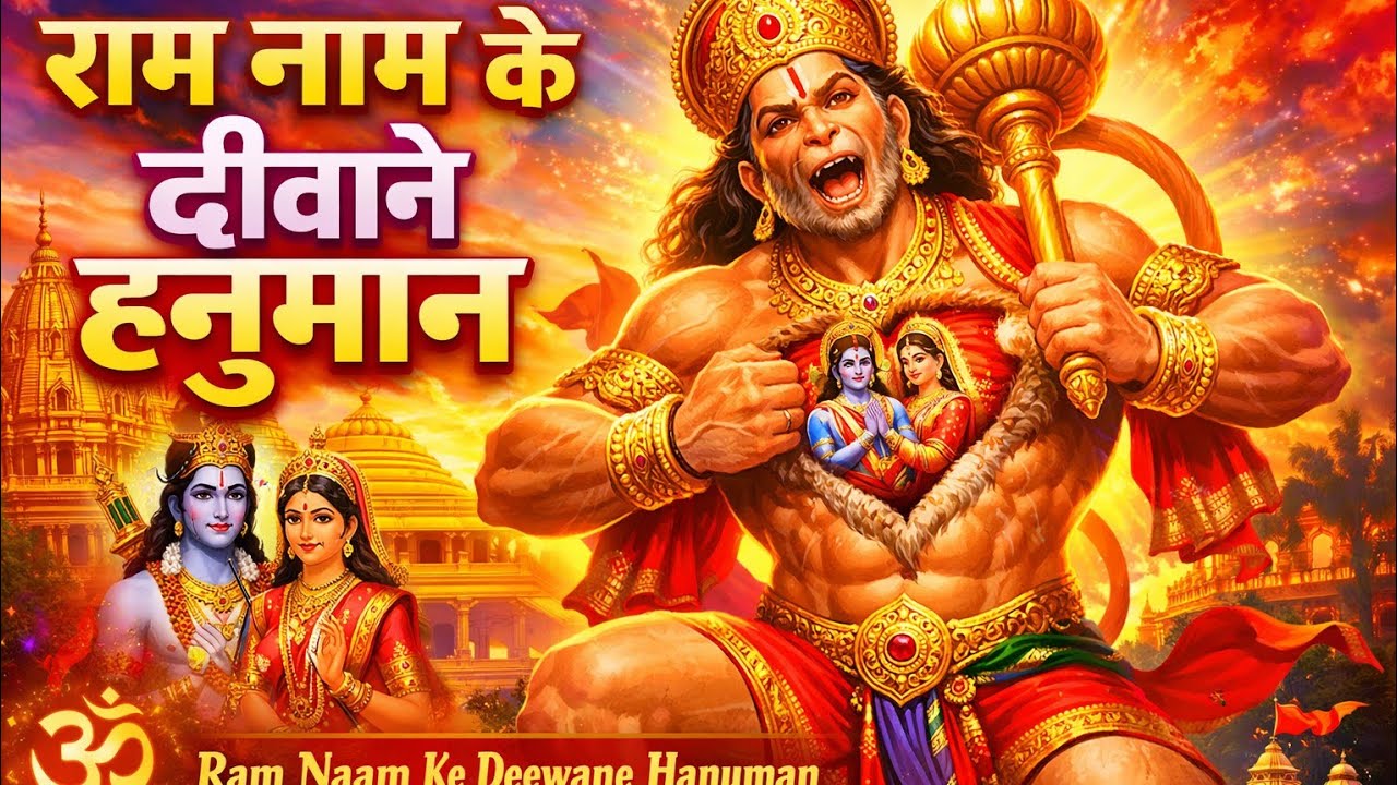 राम नाम के दीवाने हनुमान | Ram Hanuman Bhajan | Hanuman Bhajan 2026