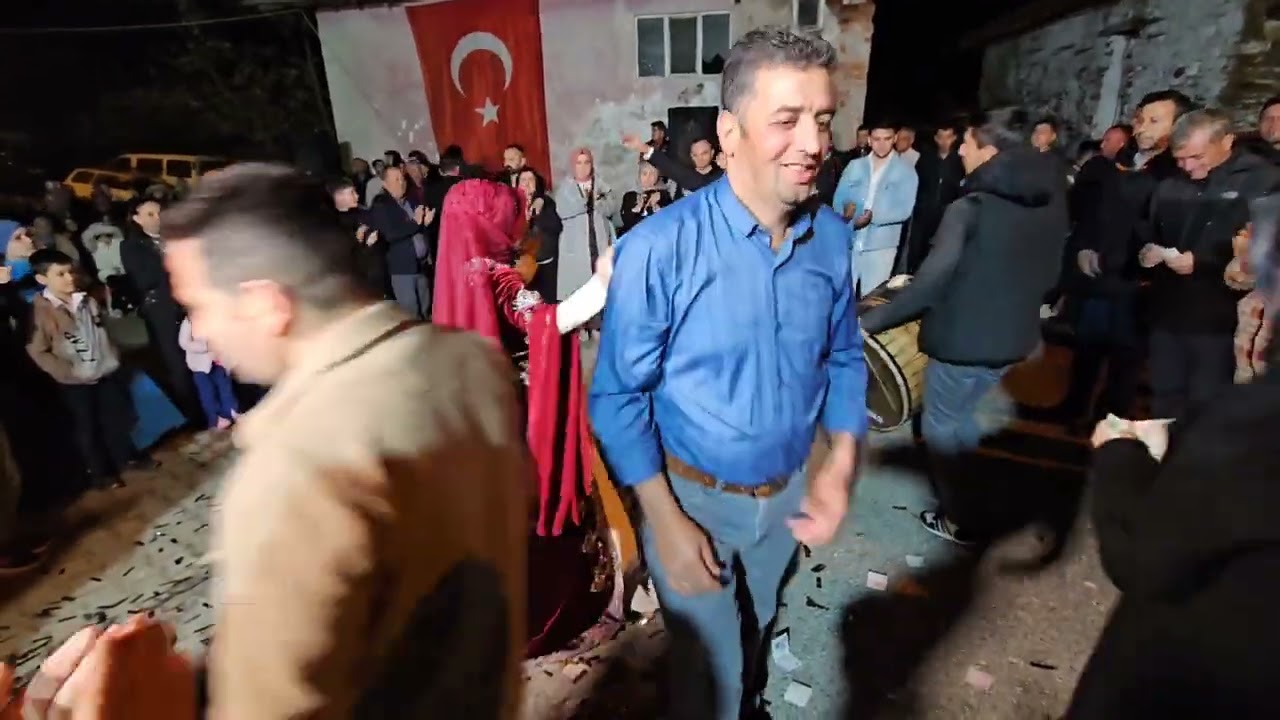 DEMİRCİ'nin ÇANAKÇI KÖYÜNDE MERVE RECEP DURAK ÇİFTİNİN KINA YEMEĞİNDEN GÖRÜNTÜLER 03-04-2025