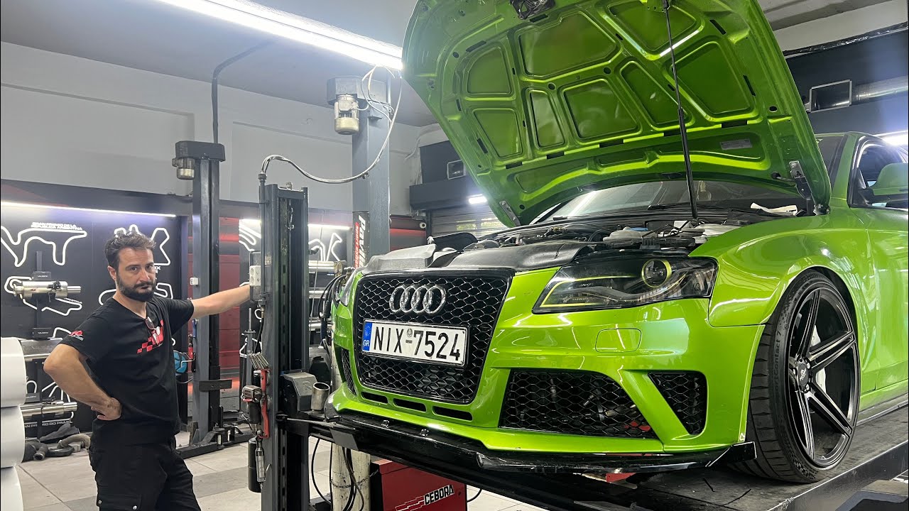 ΝΕΑ ΟΛΟΣΩΜΗ ΕΞΑΤΜΗΣΗ,INTERCOOLER ΓΙΑ 500 HP KAI NEA ΕΙΣΑΓΩΓΗ ΑΕΡΑ ΓΙΑ ΤΟ AUDI!!