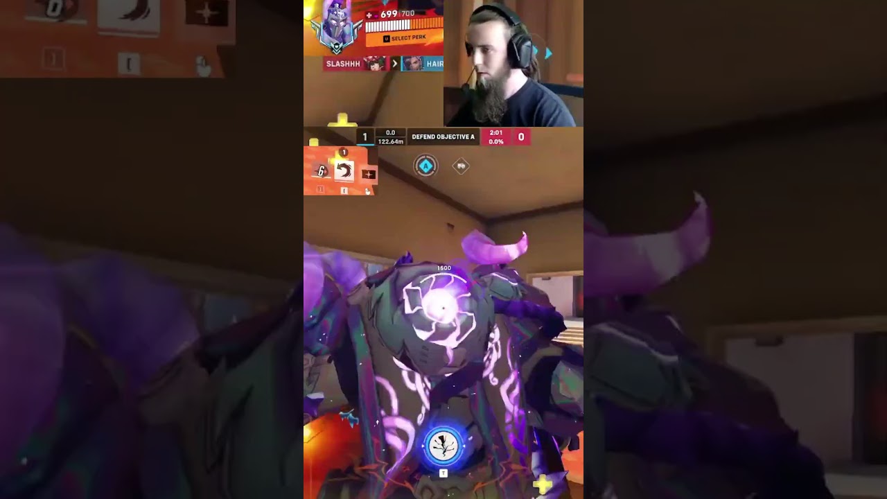 HA HA man got laughed at #Chadhart #Reinhardt #Overwatch2 #Tank