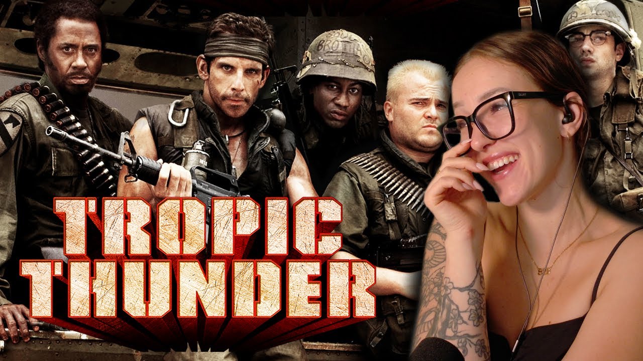 Military Member's First Time Watching Tropic Thunder (Movie Reaction)