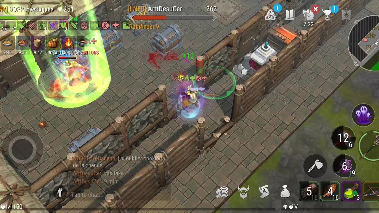Frostborn: THE MOST INTENSE RAID EVER!!!💣700 HP VS 700 HP , FULL RUNE PVP!!!⚡🔥💥