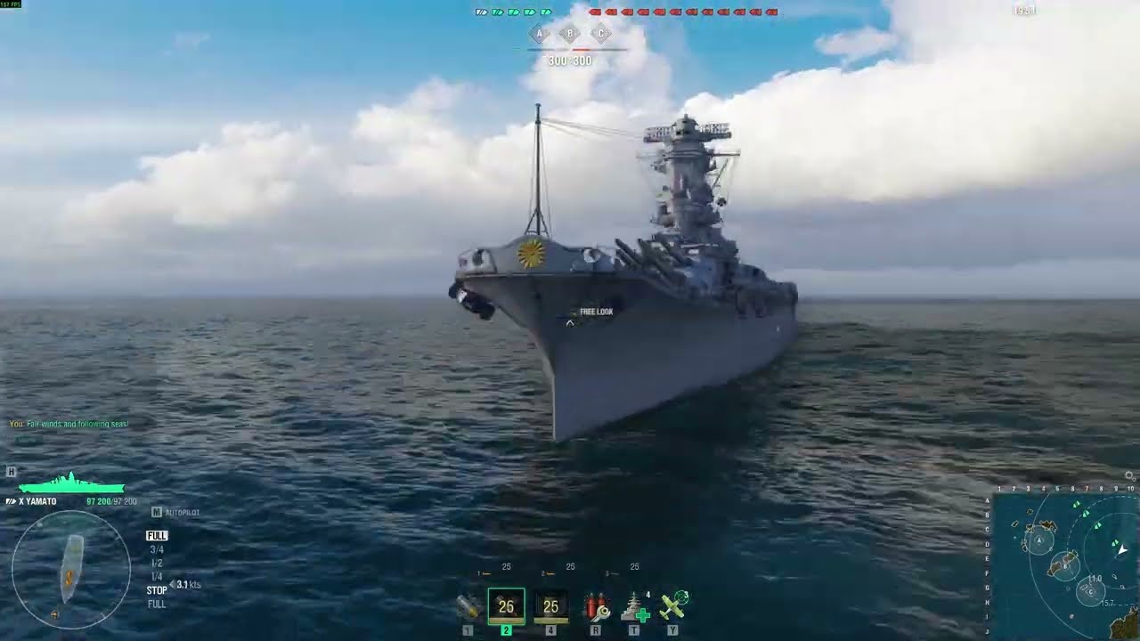 [WOWS]-Neko🐈Captain の Yamato