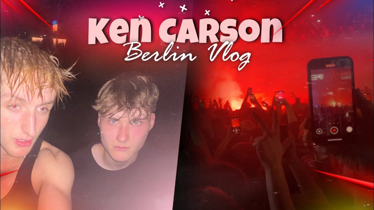 KEN CARSON KONZERT BERLIN Vlog 🎸| Absolut Gestört🫨