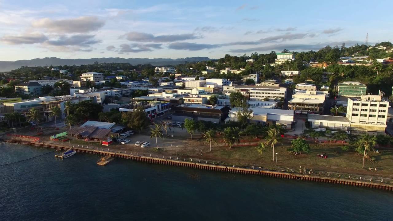 Port Vila Drone Flyover