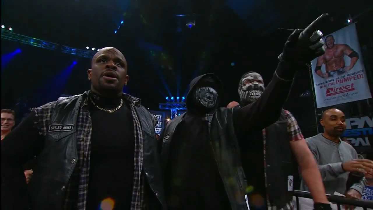 Jeff Hardy Attacked by The Aces and 8s! - Dec 6, 2012
