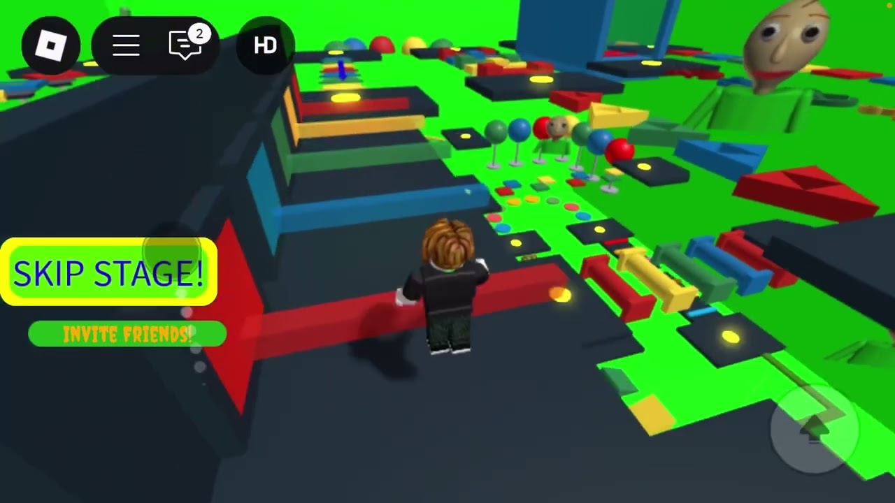 Baldi and SpongeBob
