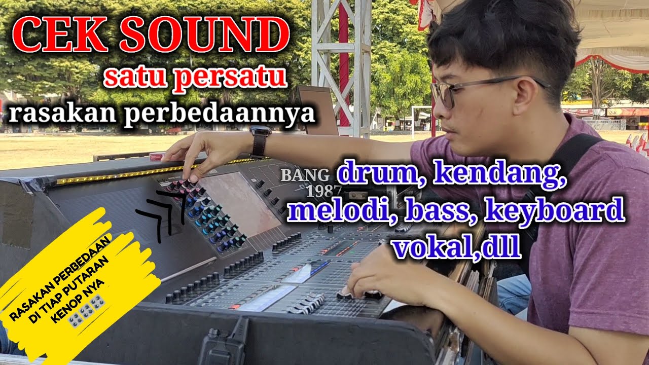 FULL CEK SOUND NDARBOY GENK DI ALUN-ALUN SUKOHARJO SAMPAI JADI