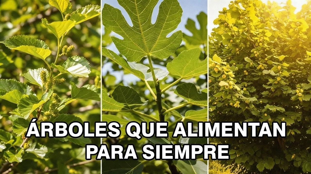 ¡Planta estos 7 árboles y alimenta a tu familia PARA SIEMPRE!