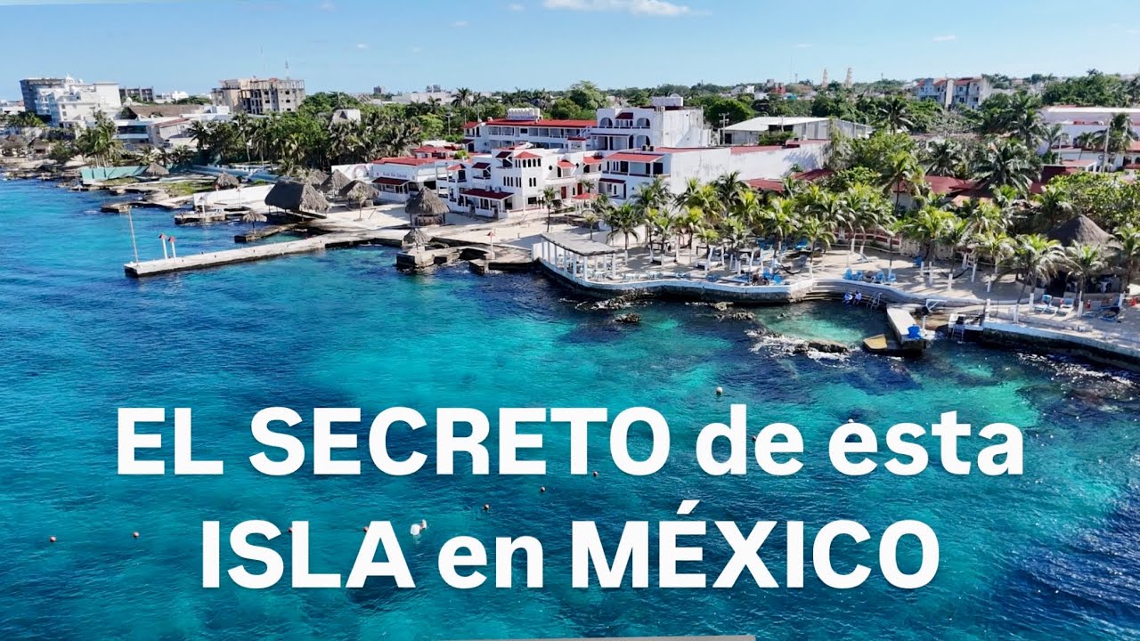 Está ISLA tiene un SECRETO bajo el MAR 🌊 😱 Cozumel en México 🇲🇽