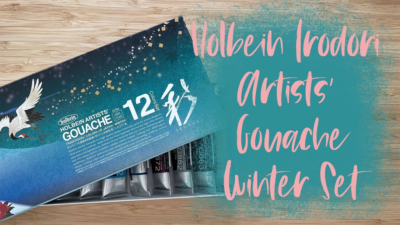 Holbein Irodori Artists' Gouache Winter set