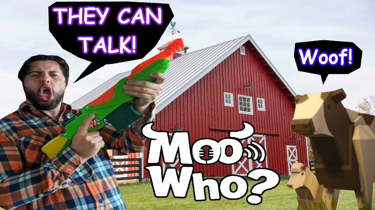 Мои друзья превратились в фермерских животных! &mdash; Геймплей Moo Who?