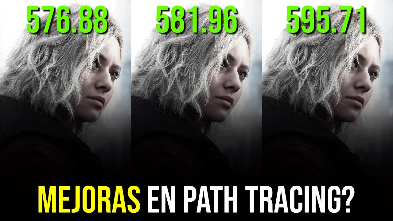 Nvidia Drivers 595.71: Mejoras en Path Tracing para RE REQUIEM en la serie 40?