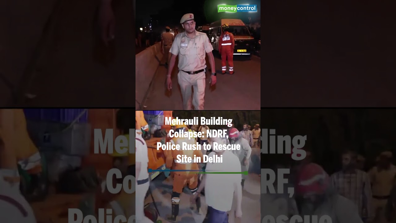 NDRF and police reach Mehrauli after five-storey building collapse triggers rescue operation