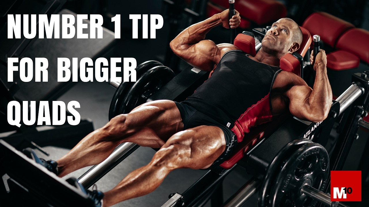 My number 1 tip for bigger quads