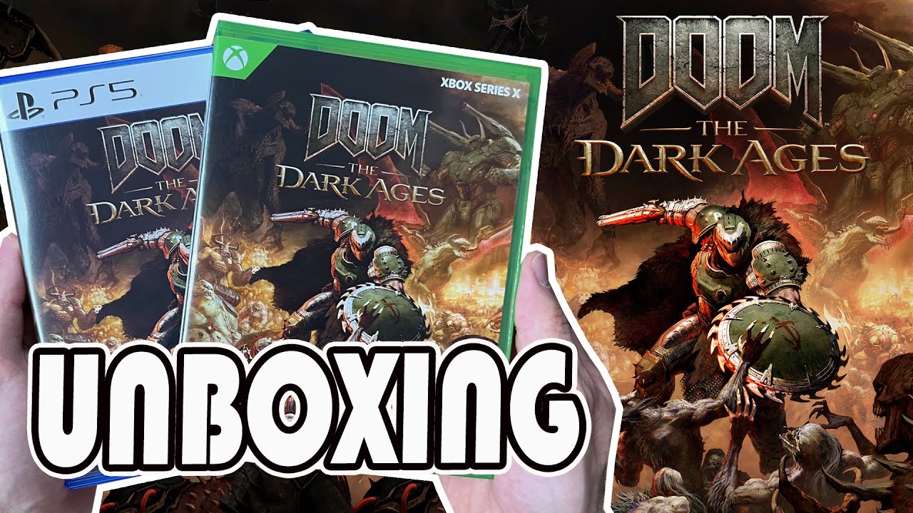 Распаковка Doom the Dark Ages (PS5 / XSX)