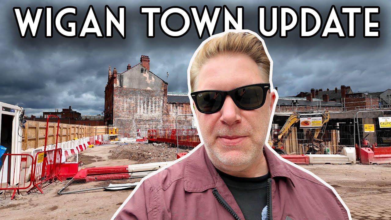 NEW Wigan Town Update! Developments in Wigan, New coffee shop & Civic Centre news!