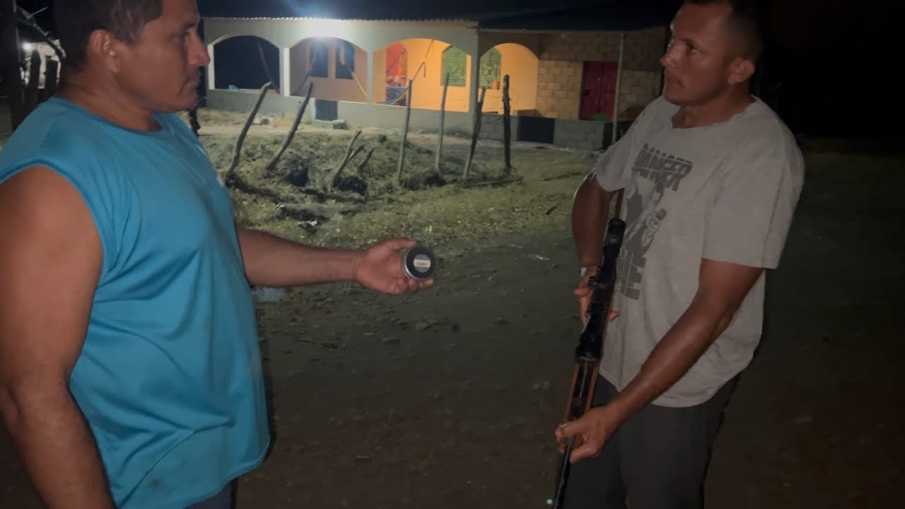 Cacería nocturna de conejos 🐇 a ver cómo nos va 