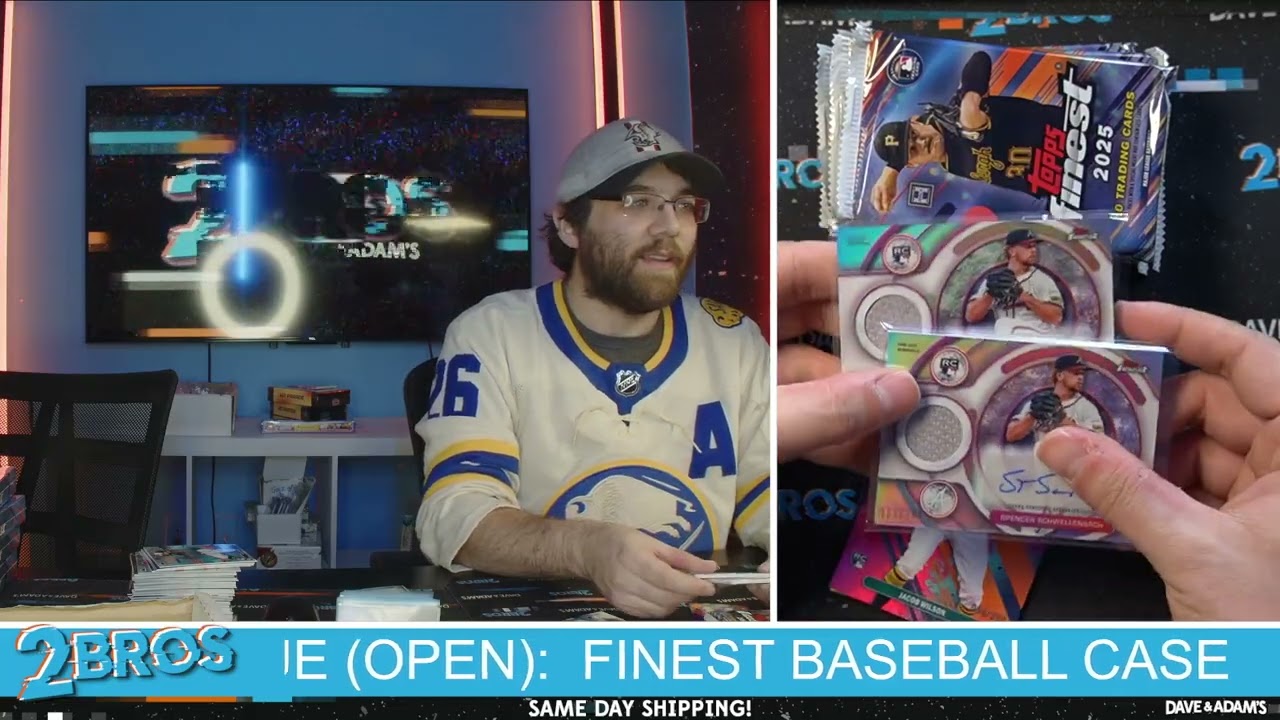2025 Topps Finest Baseball Hobby 8-Box Case 30-Spot Team Break #4
