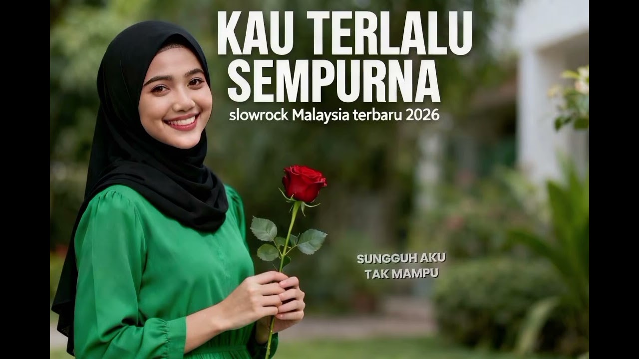 Kau Terlalu Sempurna [] slowrock Malaysia terbaru 2026 official lirik musik, lagu terkeren abad ini 