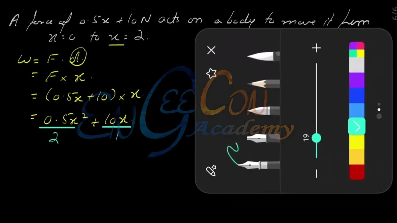 Lecture # 02 Work and Energy |  vector problems & graphical analysis of work | 1st year MDCAT  ETEA