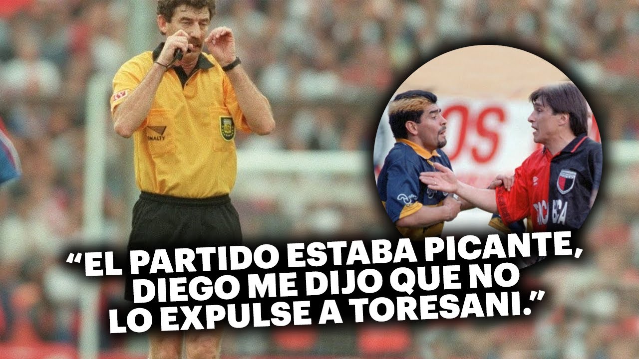 EL ÁRBITRO QUE INVENTÓ EL ‘SIGA SIGA', SE PELEÓ CON MARADONA Y QUE RIVER QUISO LLEVAR PRESO🔥