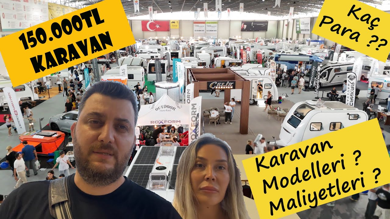 🚐 Крупнейшая выставка кемпинга и караванинга в Турции | Исследуем сотни автодомов и оборудования