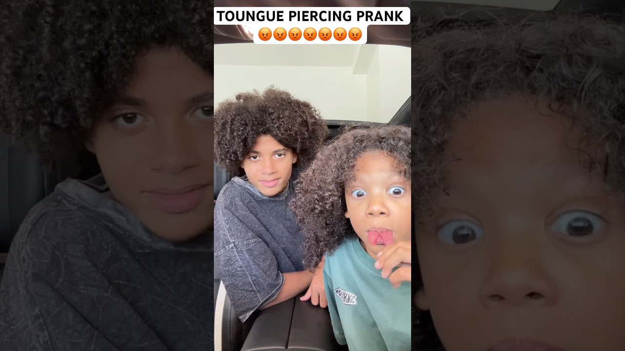 Piercing PRANK Gone BAD 🤣🤣🤣 