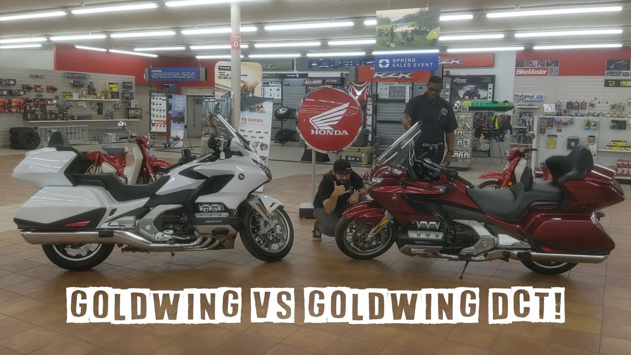 Goldwing vs Goldwing DCT!