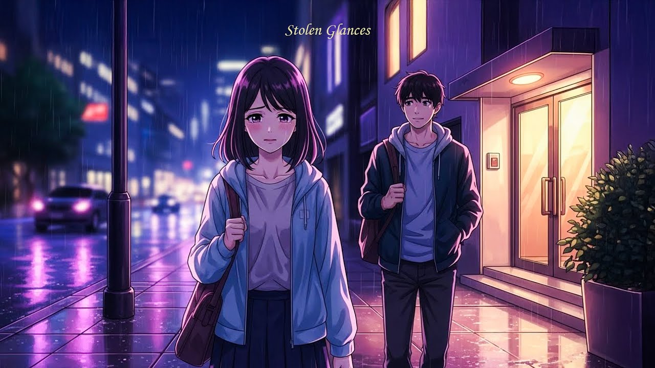 1 Hour Anime Chill Lo-Fi Ambient for Studying, Sleeping & Late Nights ❄️