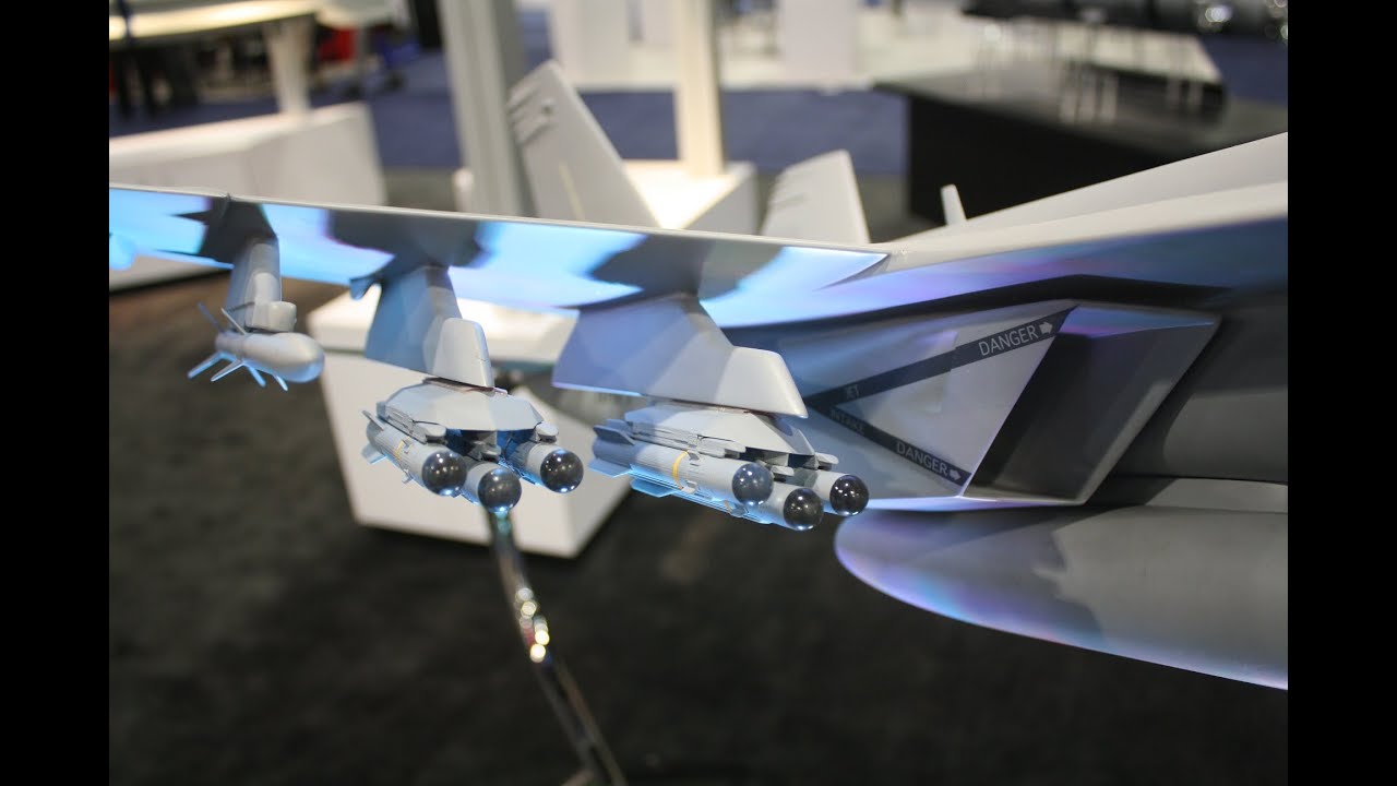 MBDA Dual Mode Brimstone Missile at Sea Air Space 2014