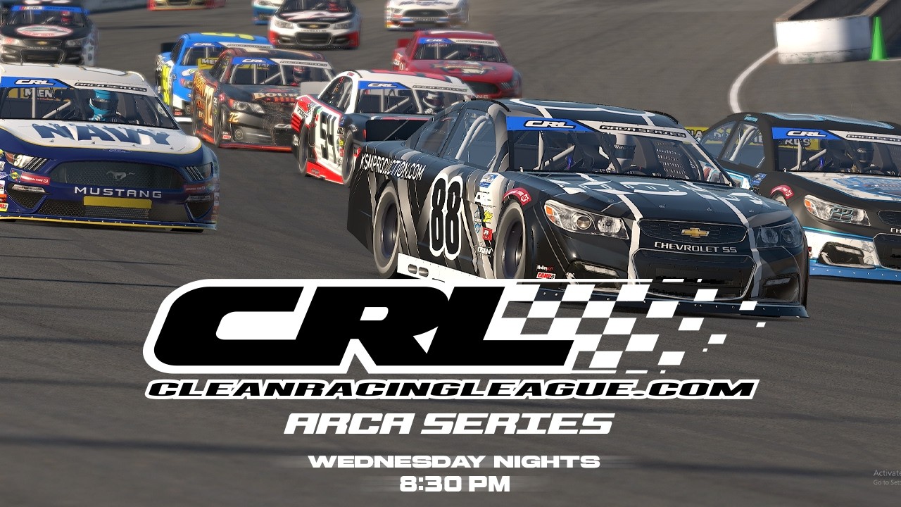 iRacing ARCA Series Clean Racing league : Charlotte Speedway