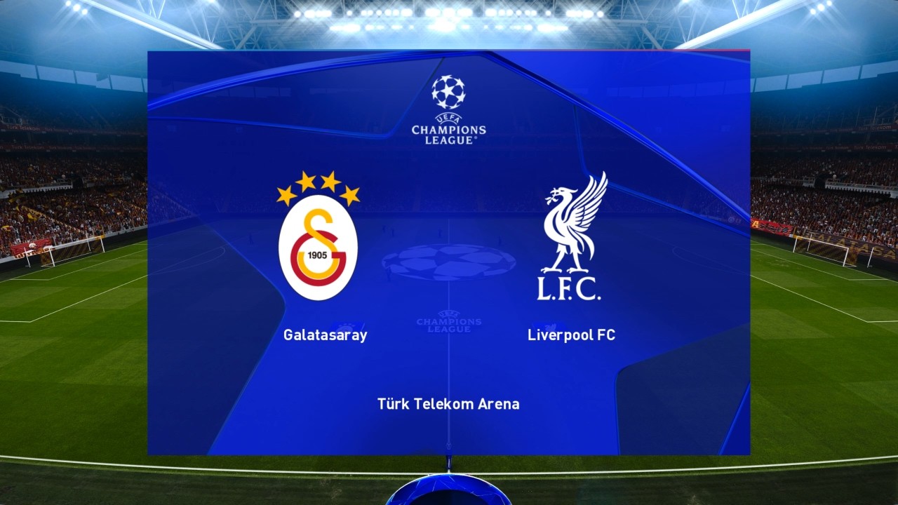 Galatasaray vs Liverpool FC - Champions League 2025/26 Octavos Ida - PES 2026 Dream Patch