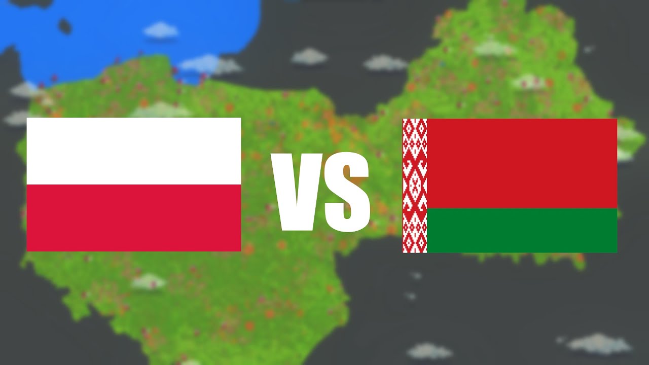 Poland VS Belarus (Worldbox Timelapse)
