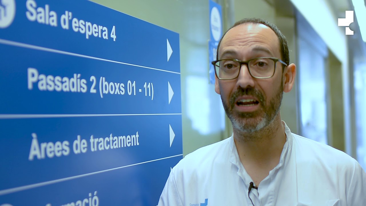 Senyalització a les Urgències de l'Hospital de Sant Joan Despí Moisès Broggi