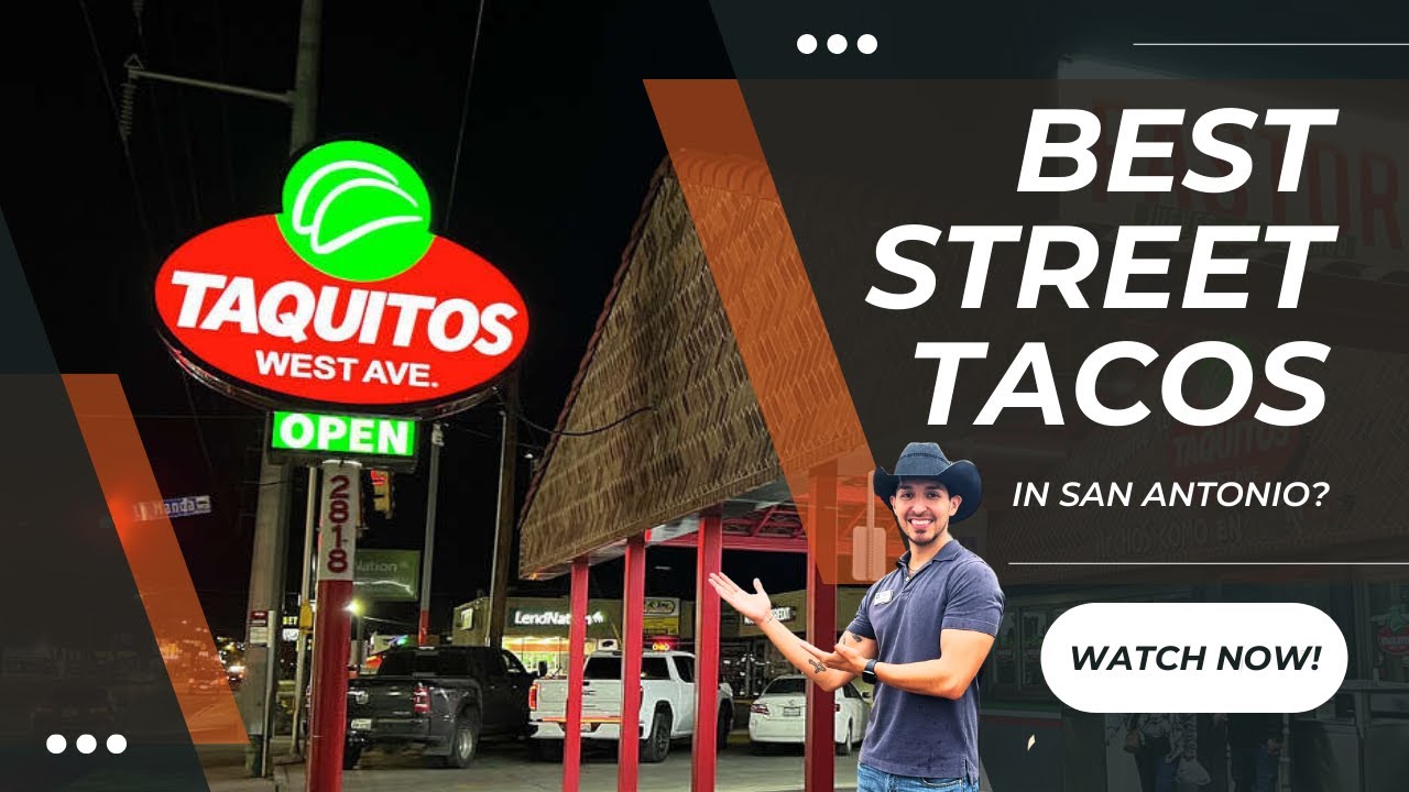Best Street Tacos In San Antonio? Taquitos West Ave Review - Exploring San Antonio with John Moses
