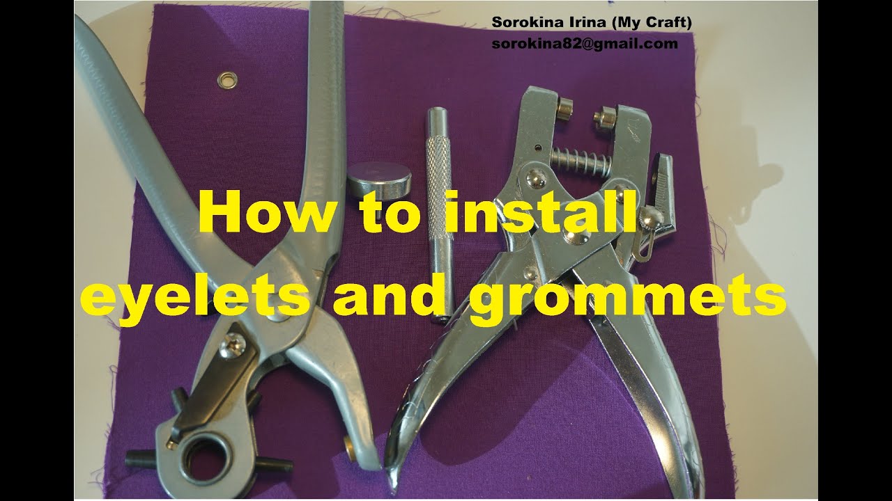 Eyelets and grommets