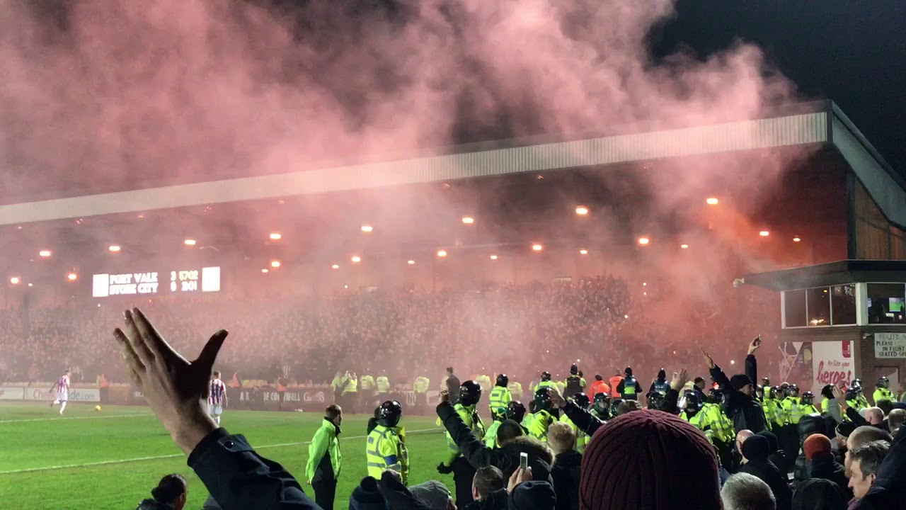 Port Vale Vs Stoke City. (U21’s) 2018