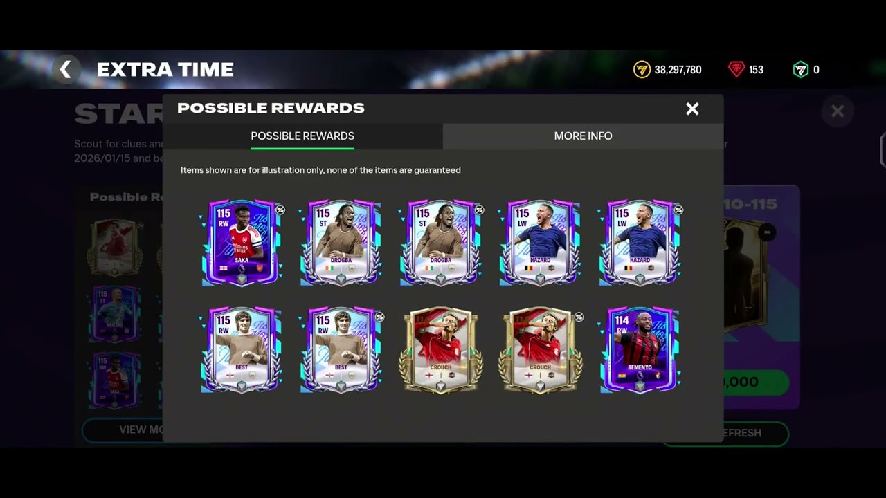 FC MOBILE EXTRA TIME PICK STAR SCOUT I GOT 114 TO 115 OVER CARD. ⚡THANKS FOR EA SPORTS.# FC MOBILE 