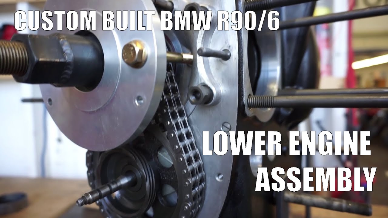 Airhead Engine - Bottom End Assembly - Custom BMW R90/6